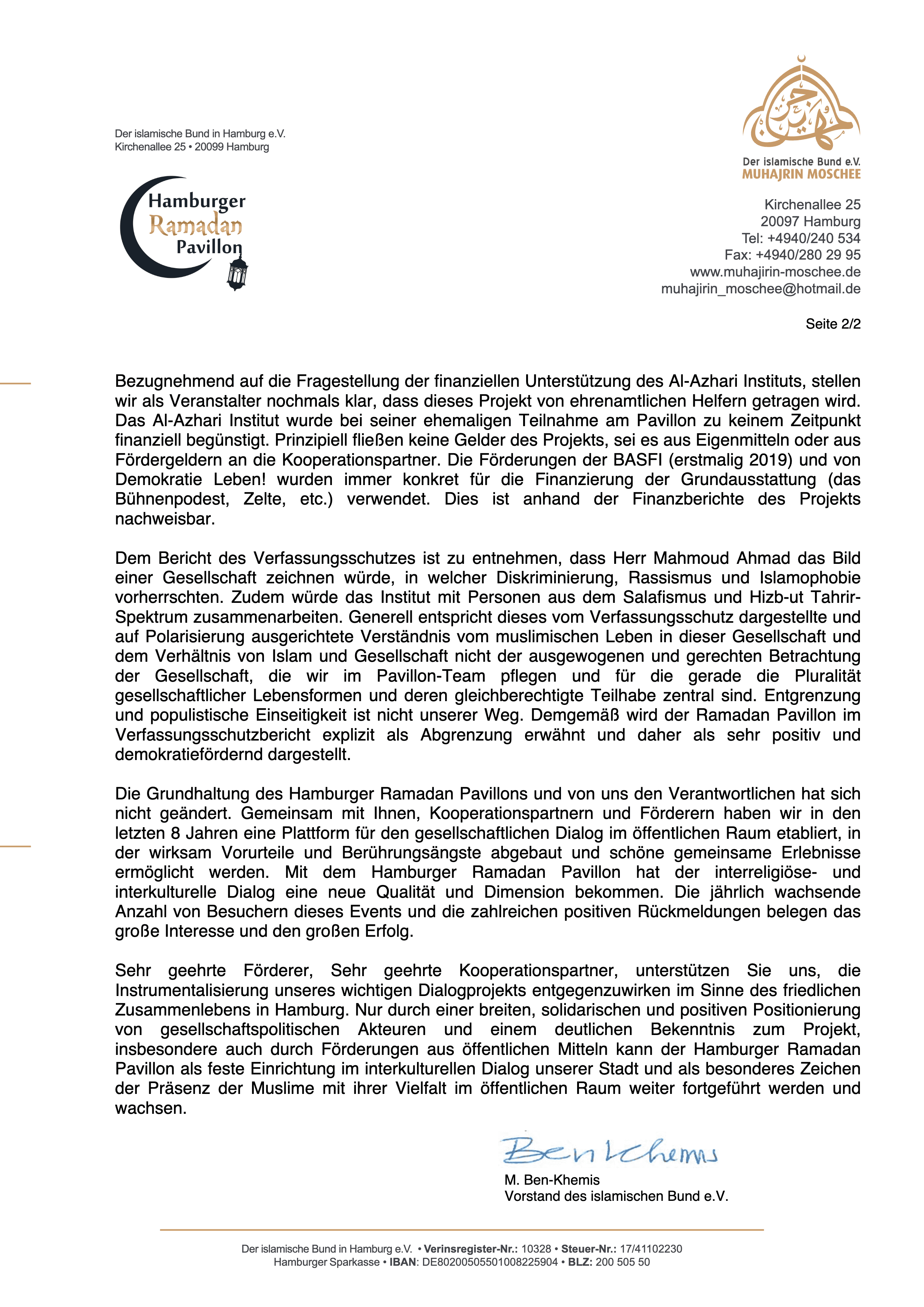 Stellungnahme Teil 2